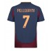 Maillot de foot AS Roma Lorenzo Pellegrini #7 Troisième vêtements 2024-25 Manches Courtes